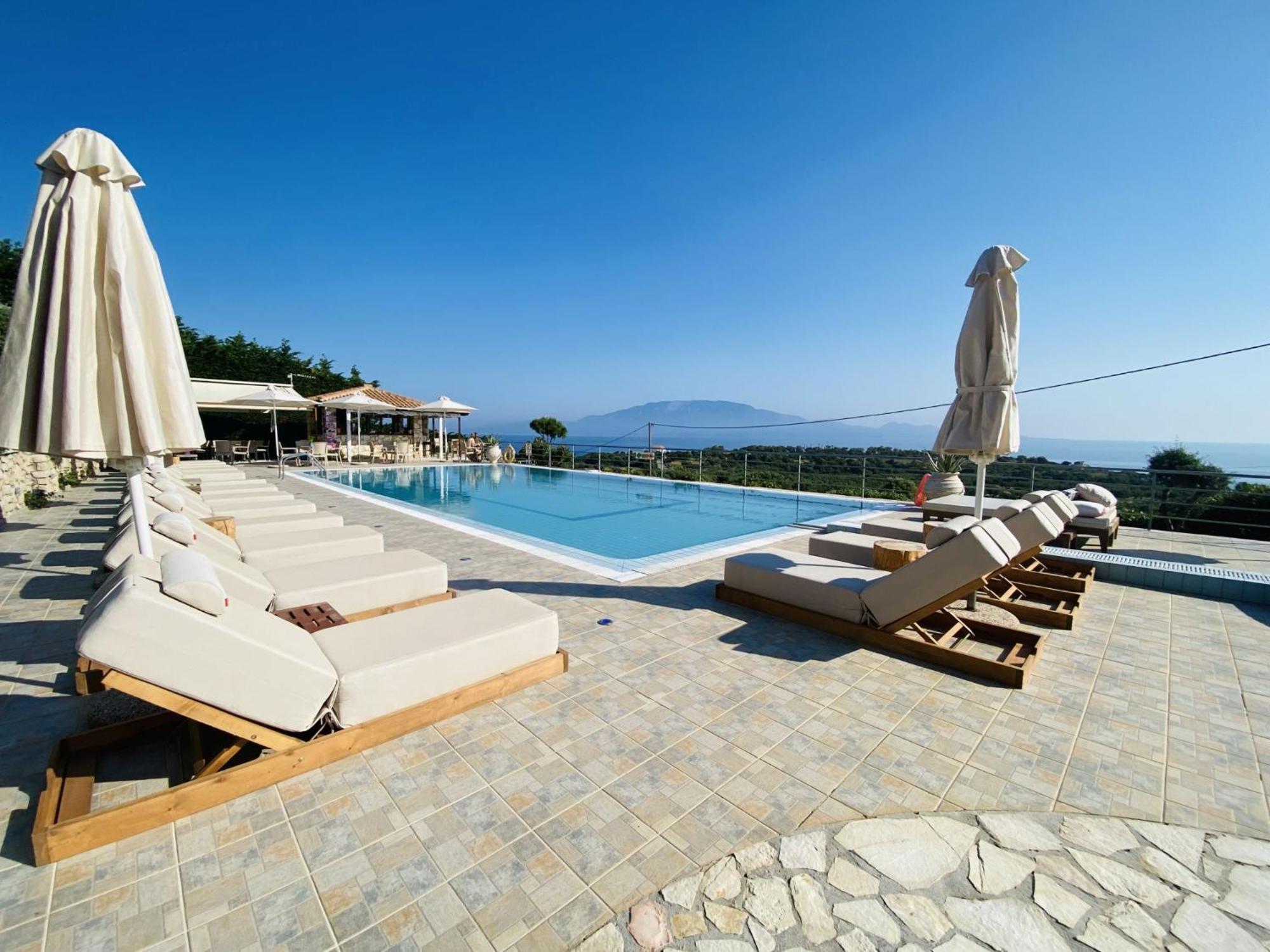 Lithies Sea View Boutique Hotel Korithion Ngoại thất bức ảnh